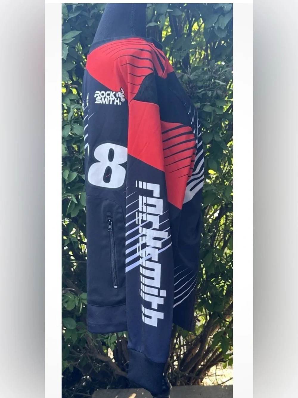 Rock Smith 808 Motor Cross Sweater Outfit Red Black Size Large